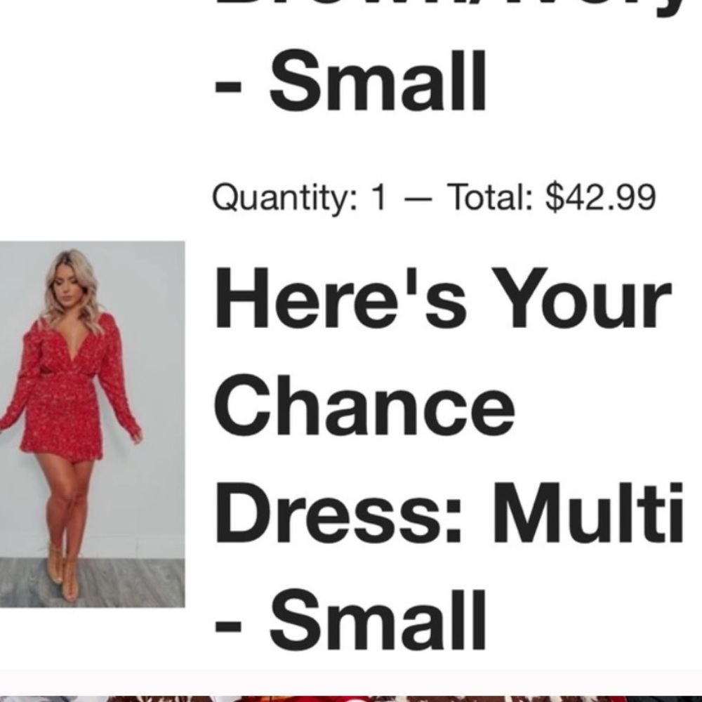 Hope’s Dress NWT